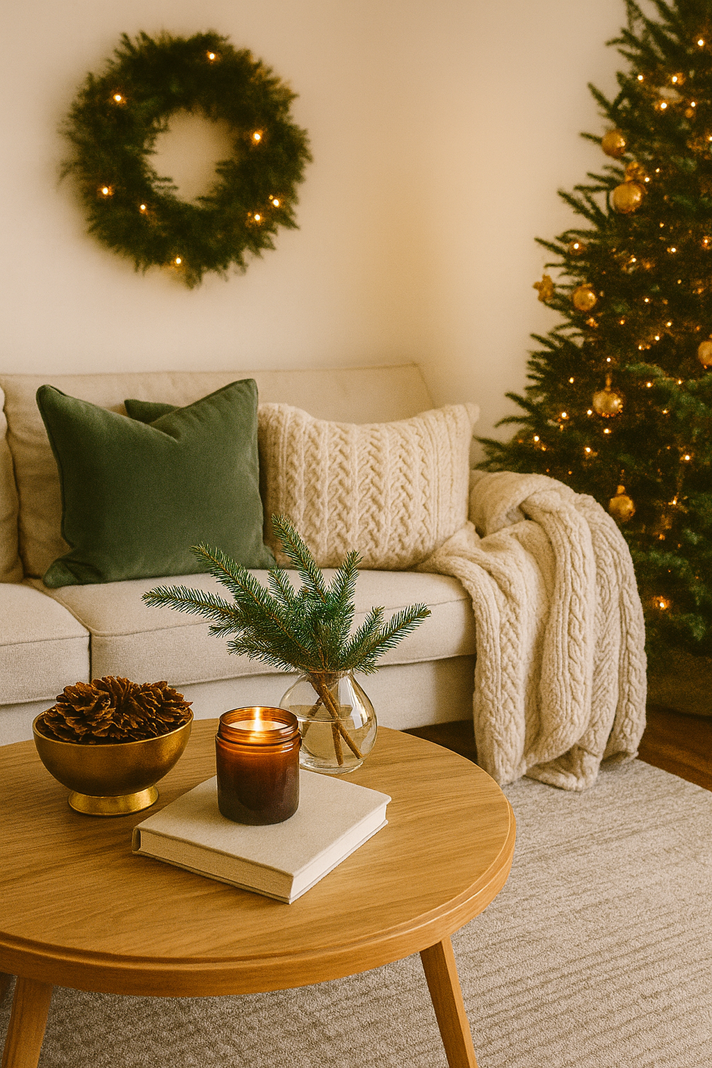 Create a Cozy-Elegant Holiday Home with Peach X Pearl