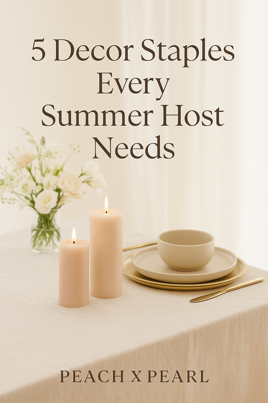 5 Decor Staples Every Summer Host Needs