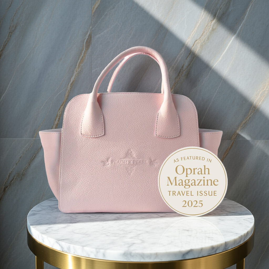 Shop the Stylish Leather Tote for Women Peach X Pearl – Peach X