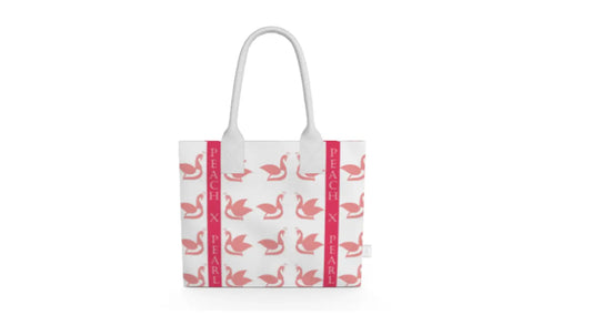 Organic Cotton Emie Beach Tote by Peach X Pearl® Co - Peach X Pearl Co.