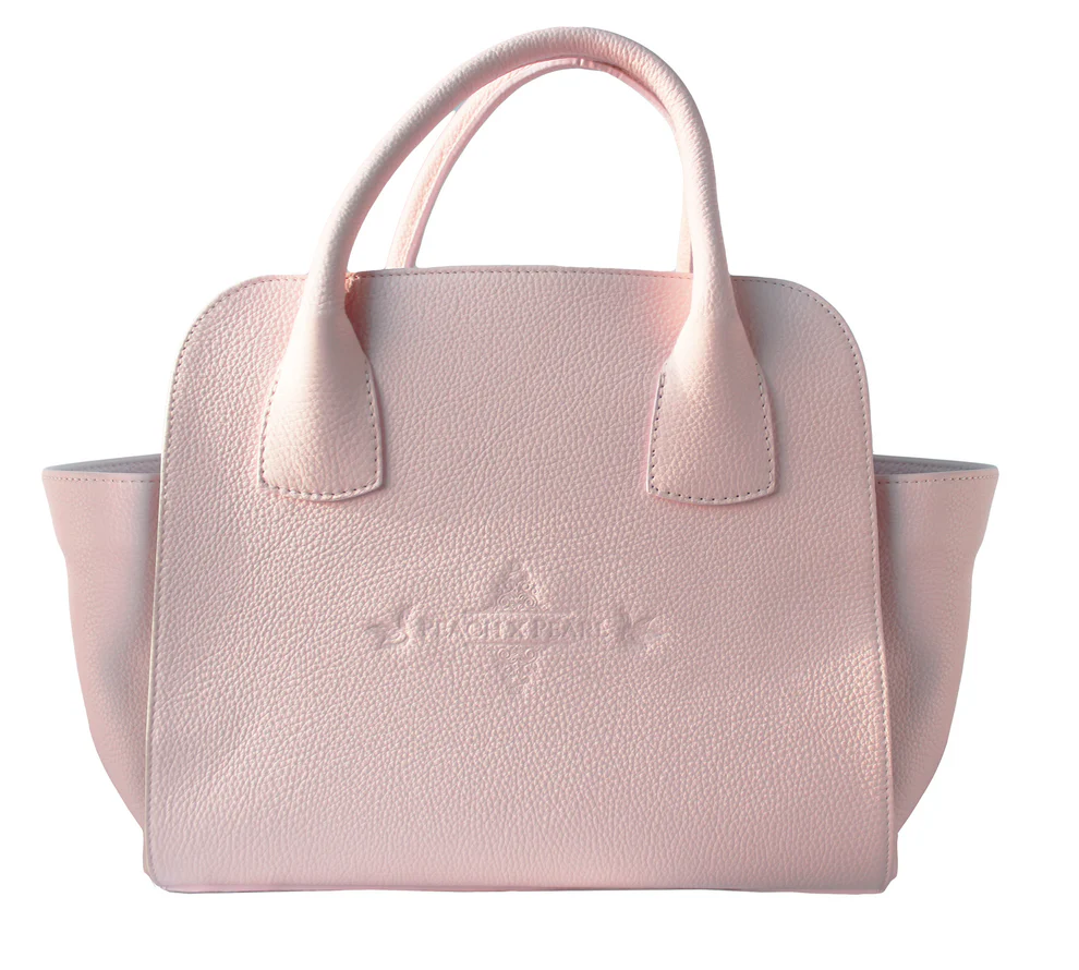 Peach X Pearl® Leather Tote