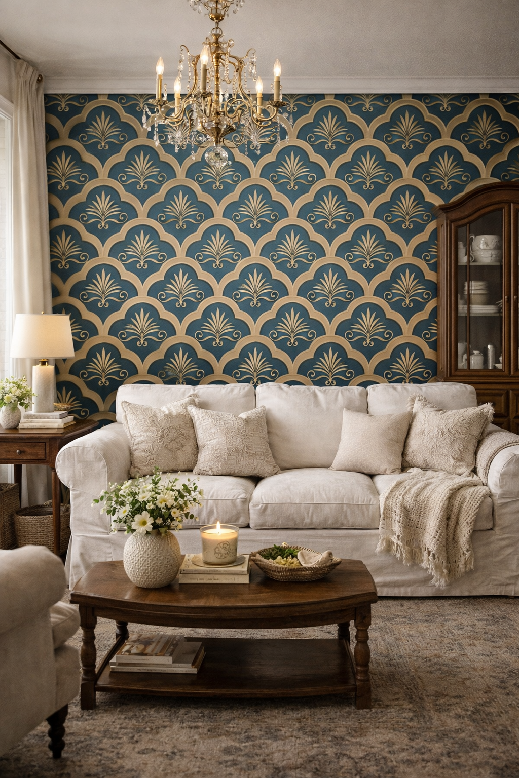 How to Style a Calm Living Room After the Holidays