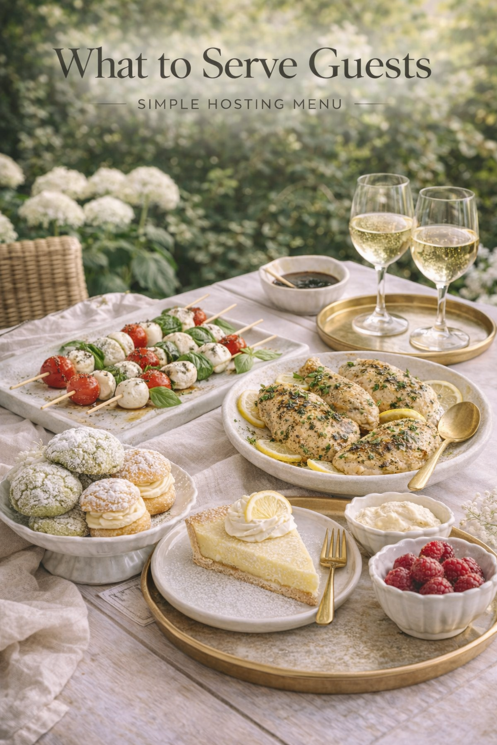 What to Serve Guests: A Simple, Elegant Hosting Menu