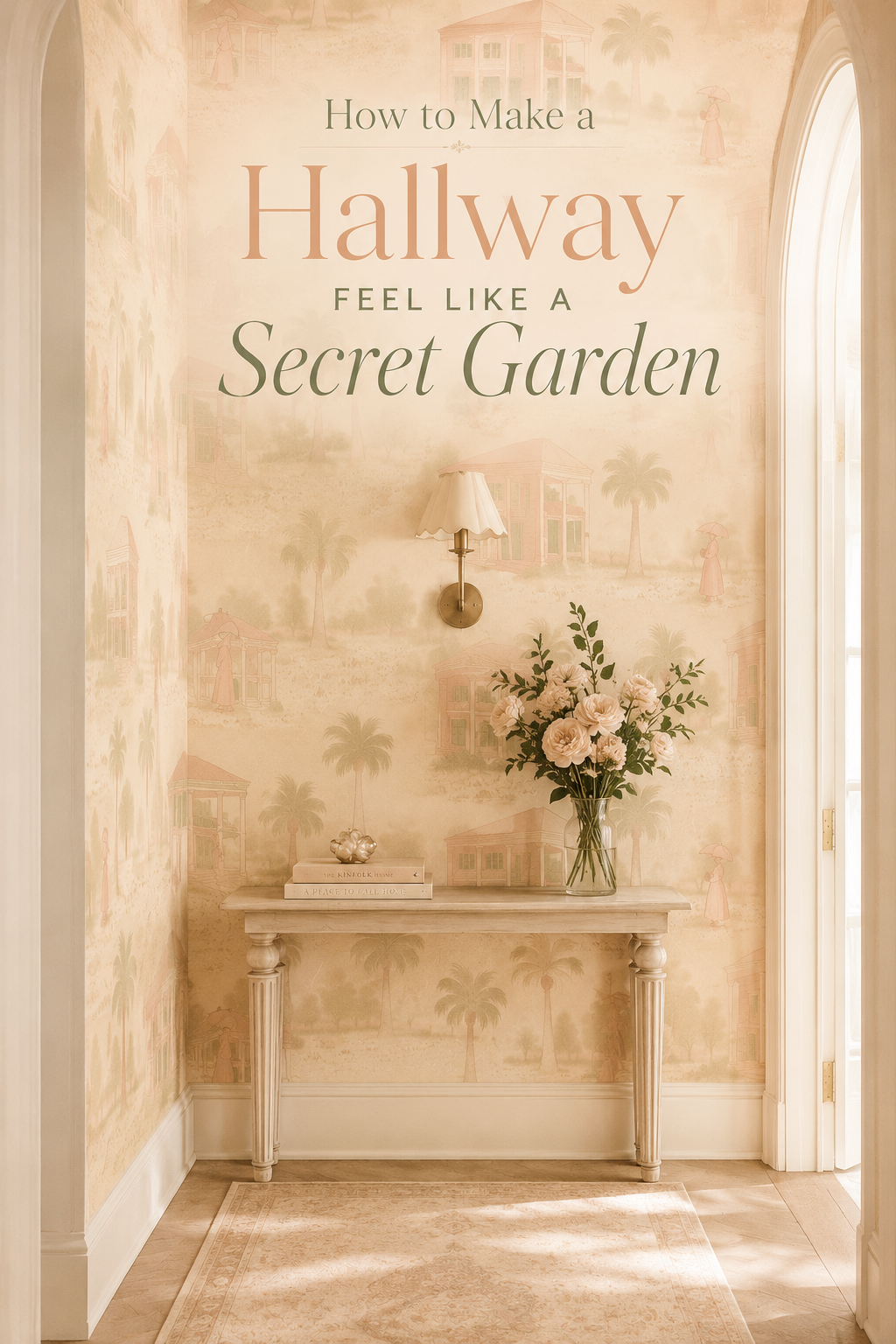 How to Make a Hallway Feel Like a Secret Garden