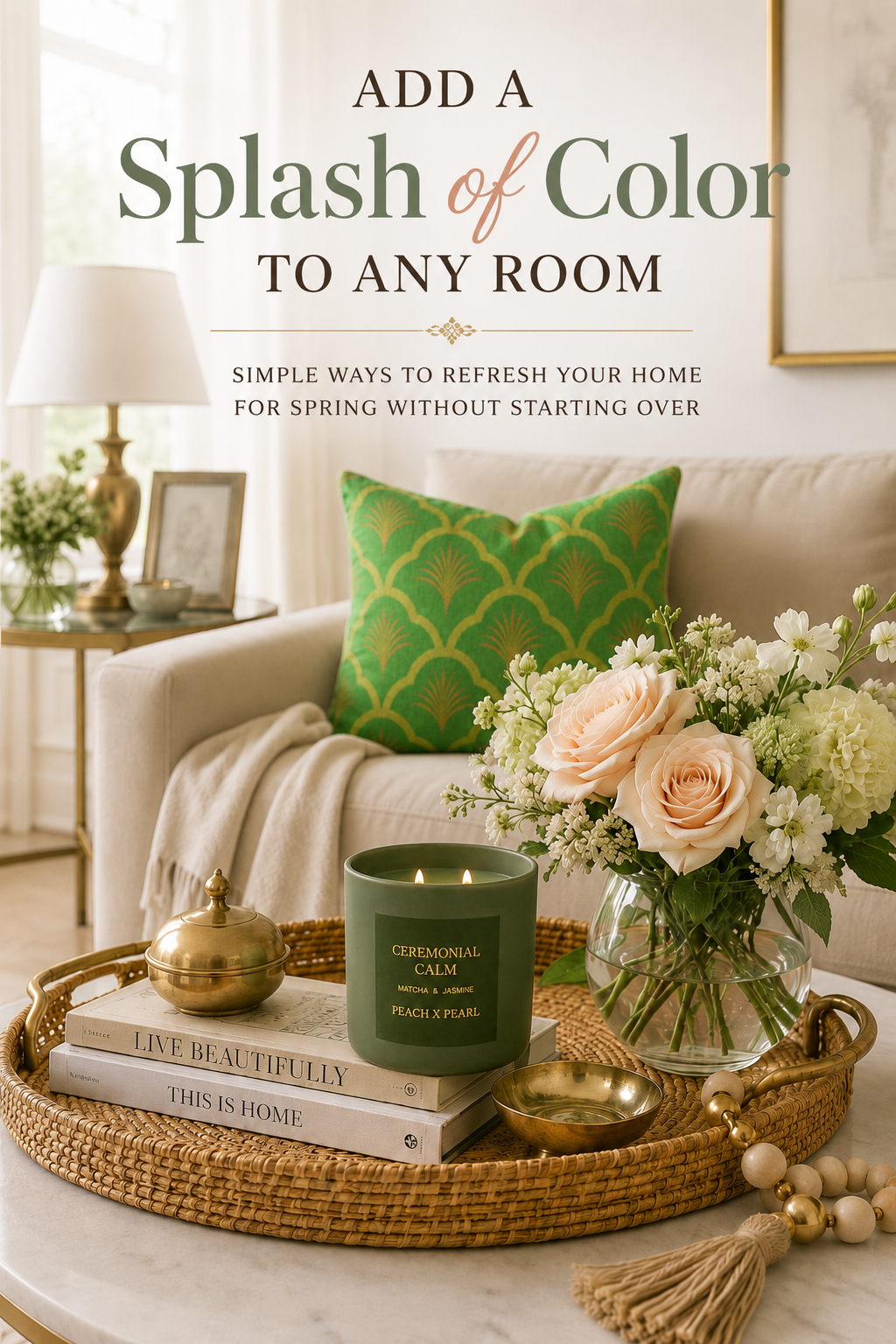How to Transition Your Home From Winter to Spring (Without Starting Over)