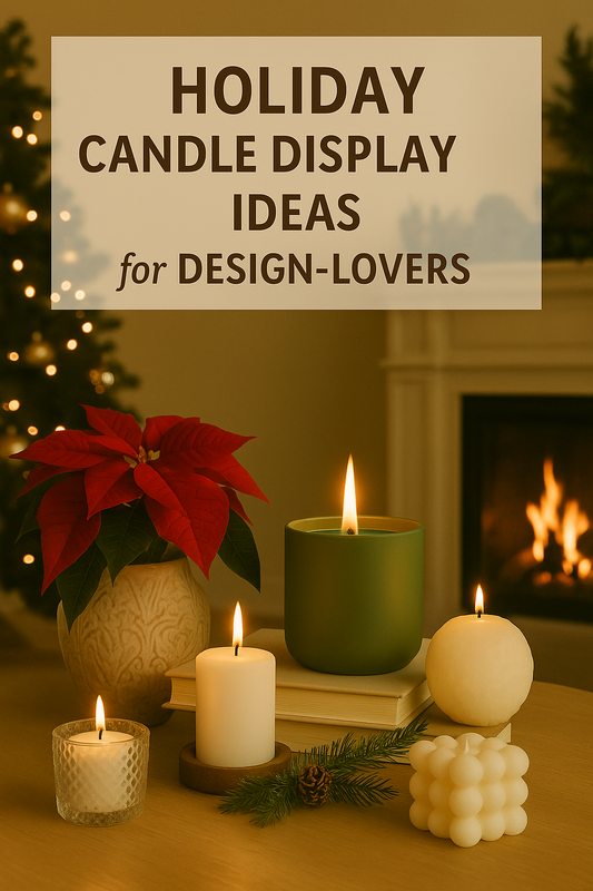 Holiday Candle Display Ideas for Design-Lovers