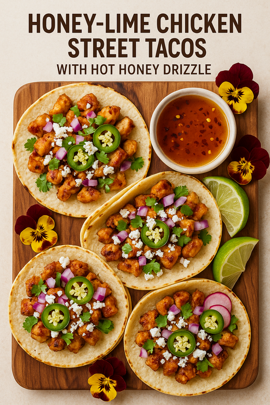 Hot Honey Chicken Tacos – Easy 25-Minute Dinner Idea
