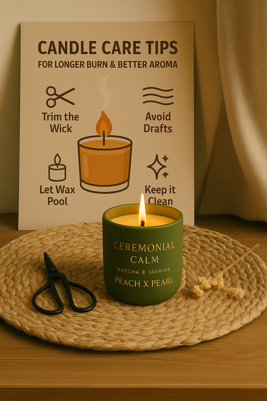 Candle Care Tips for Longer Burn & Better Aroma