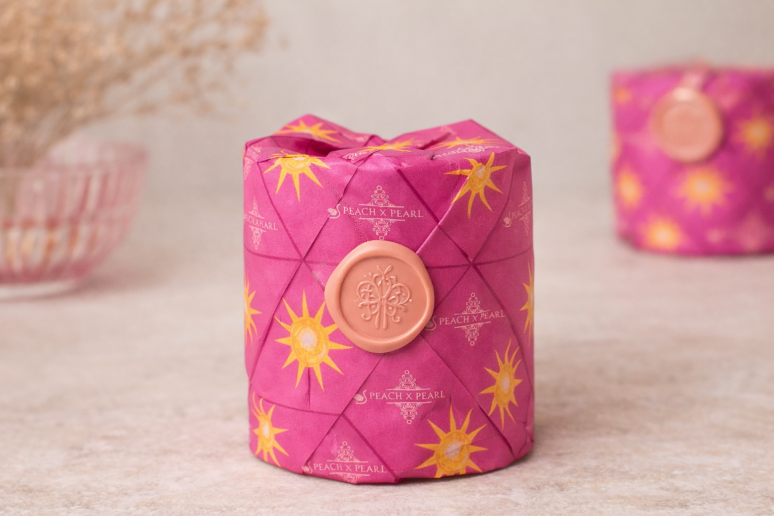 Pomegranate Ritual Pillar Candle