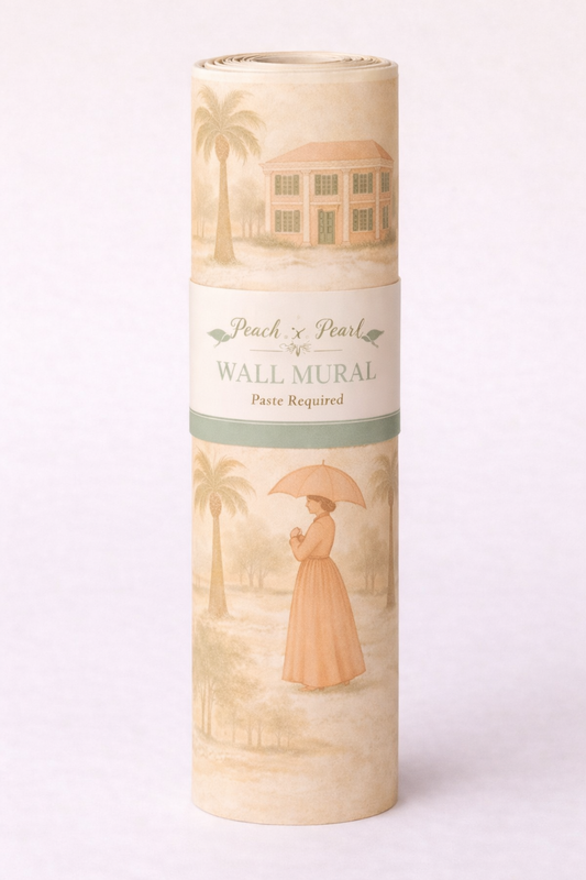 Louisiana Garden Walk Wall Mural – 72" x 108" (6 ft x 9 ft)