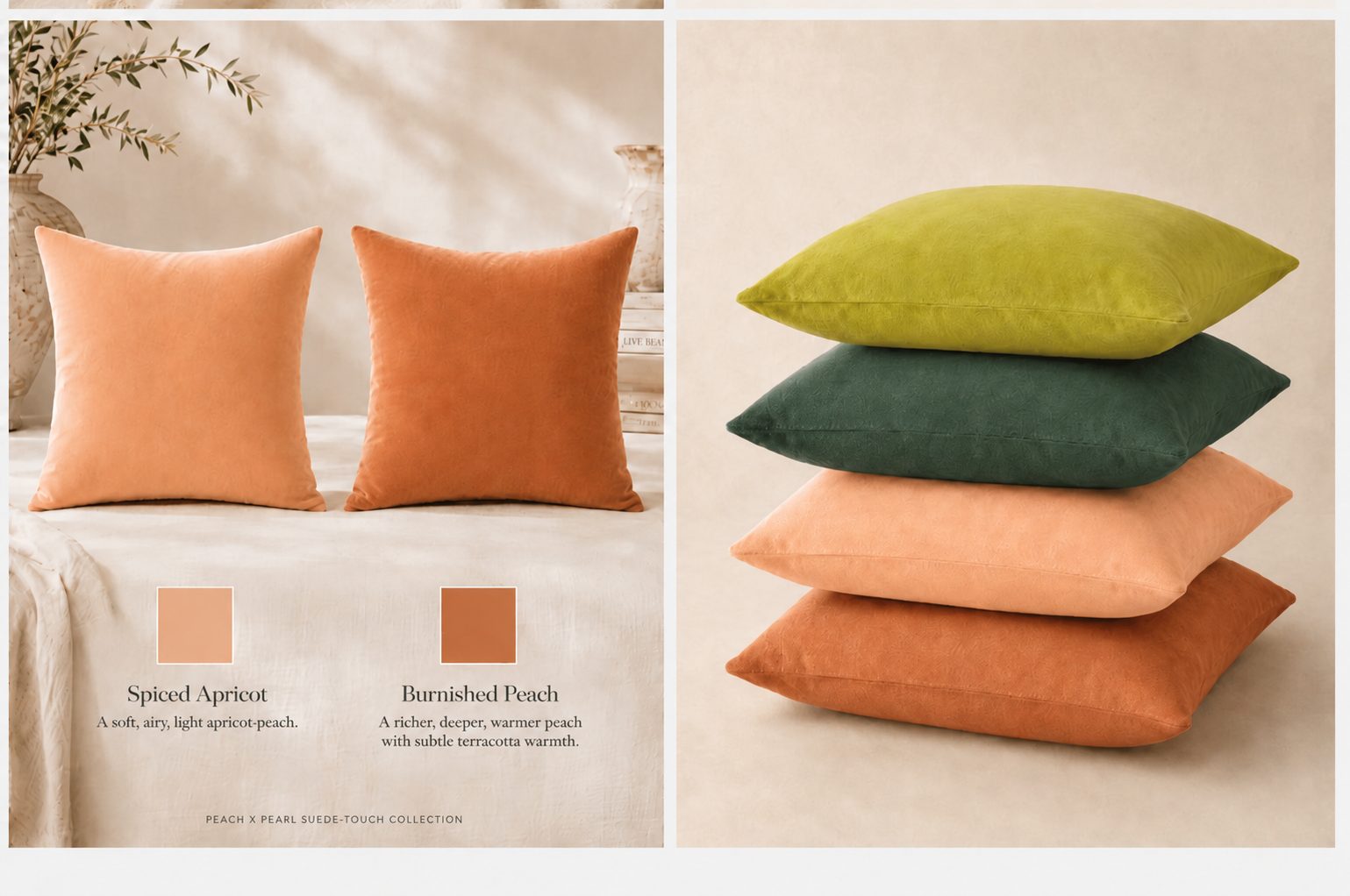 Color-Rich Suede-Touch Pillow Cover, 20x20