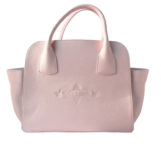 Designer Leather Handbag for Women – Full-Grain Structured Tote by Peach X Pearl